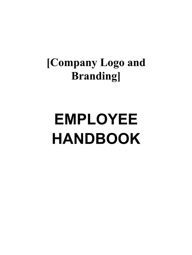 Employee Handbook - AMA Quality Consulting INC